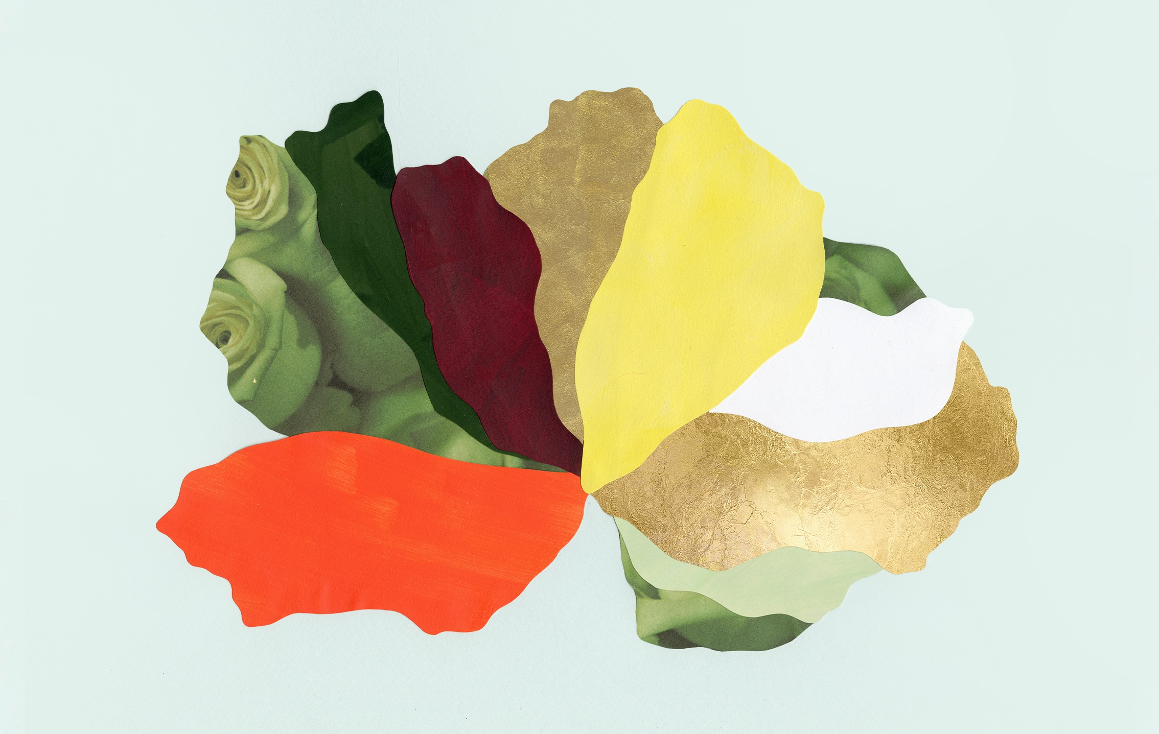 collages oeuvres de lola mathé