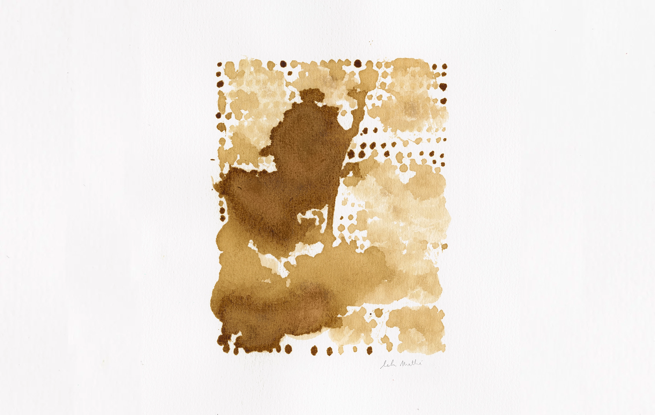 oeuvre aquarelle café peinture lola Mathé